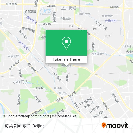 海棠公园-东门 map