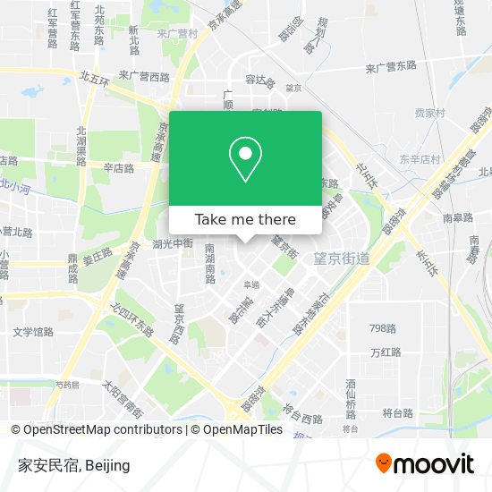 家安民宿 map