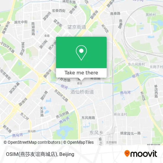 OSIM(燕莎友谊商城店) map