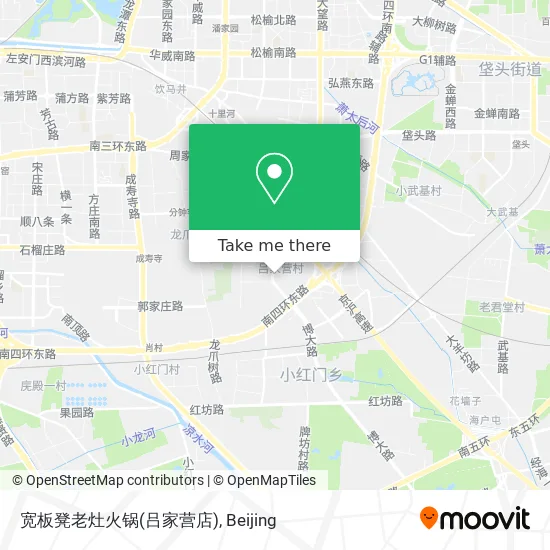 宽板凳老灶火锅(吕家营店) map