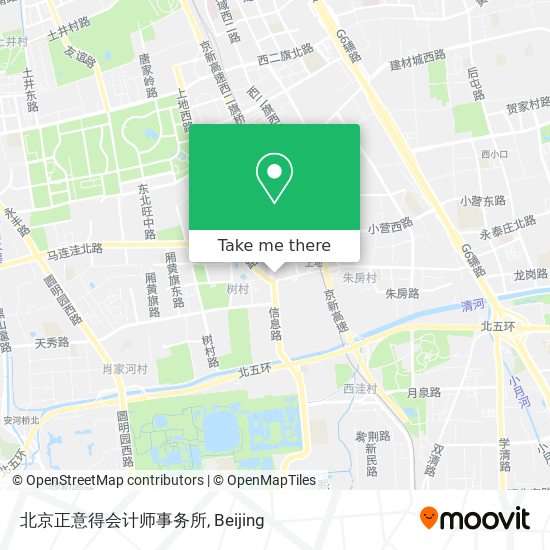 北京正意得会计师事务所 map