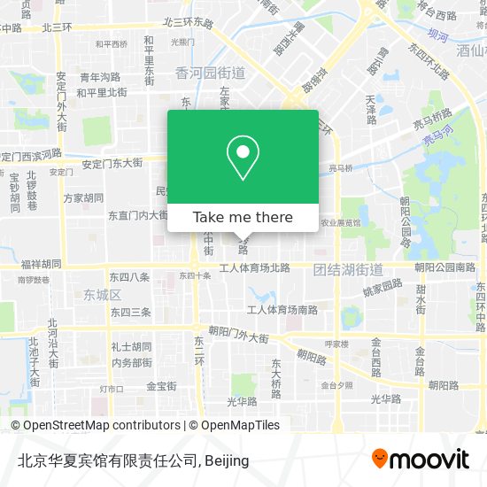 北京华夏宾馆有限责任公司 map