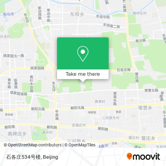 石各庄534号楼 map