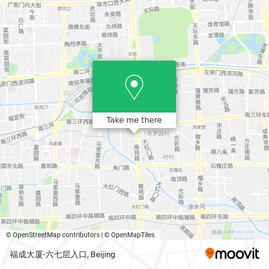 福成大厦-六七层入口 map