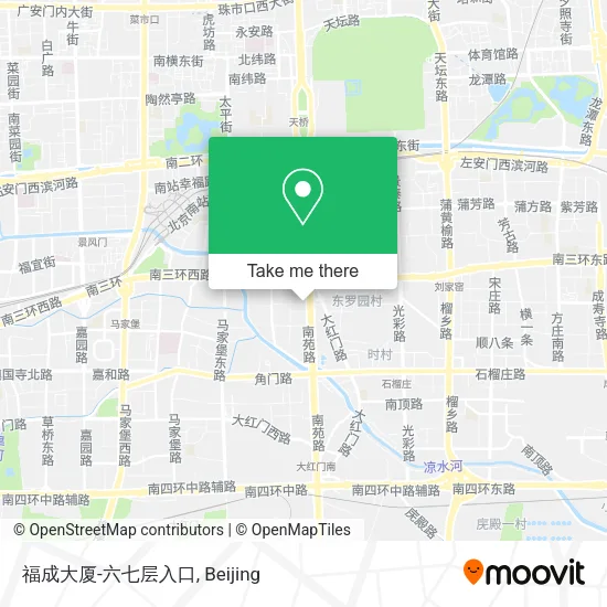 福成大厦-六七层入口 map