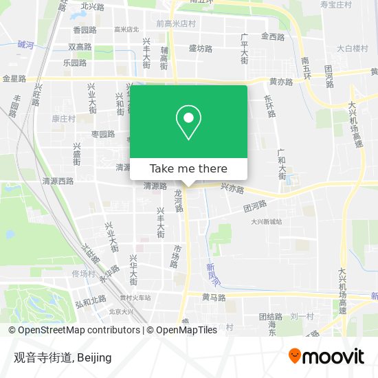 观音寺街道 map