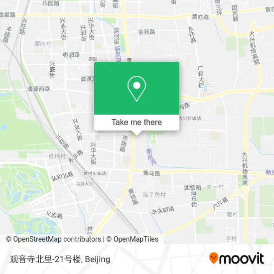 观音寺北里-21号楼 map