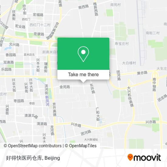 好得快医药仓库 map