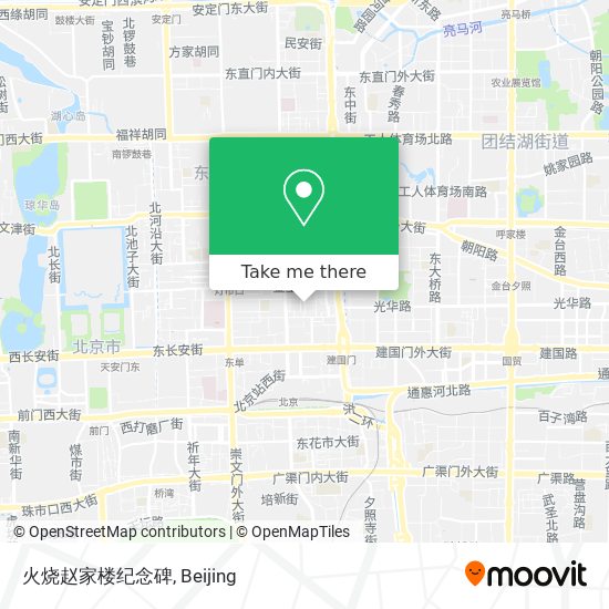 火烧赵家楼纪念碑 map