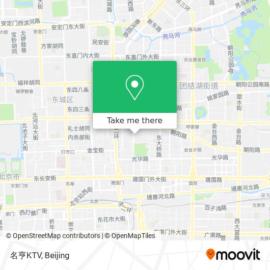 名亨KTV map