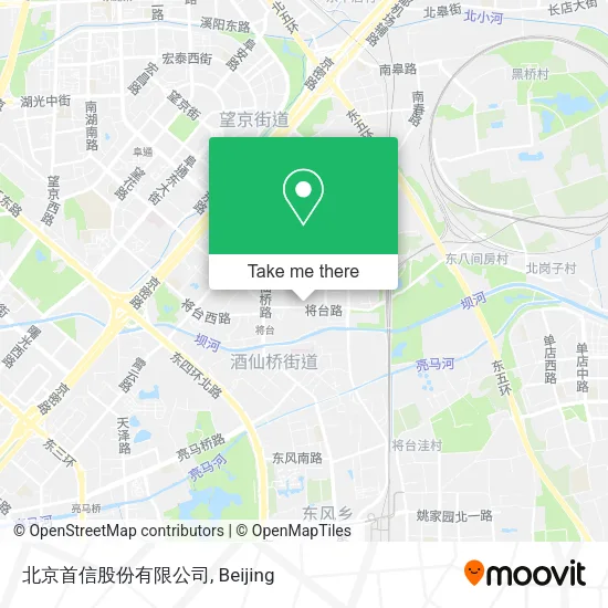 北京首信股份有限公司 map
