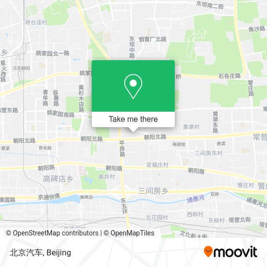 北京汽车 map