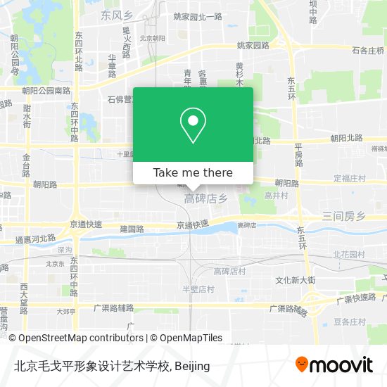 北京毛戈平形象设计艺术学校 map
