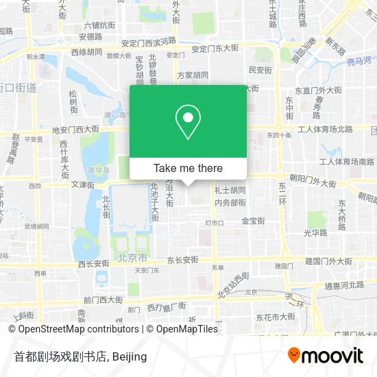 首都剧场戏剧书店 map