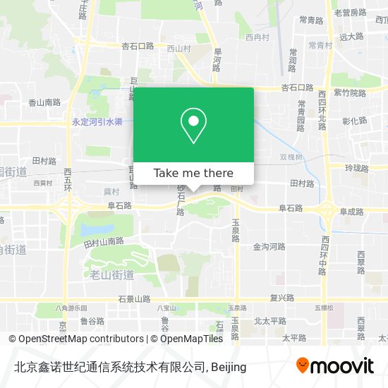 北京鑫诺世纪通信系统技术有限公司 map