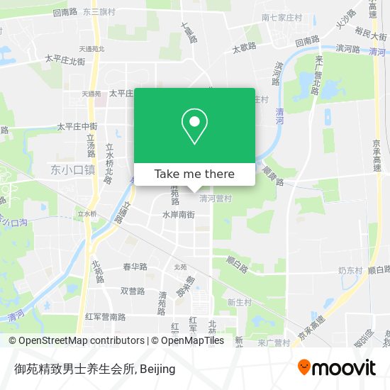 御苑精致男士养生会所 map