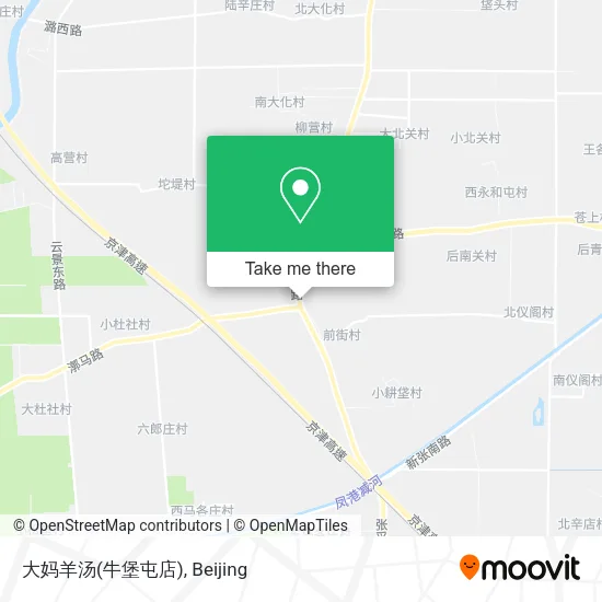 大妈羊汤(牛堡屯店) map