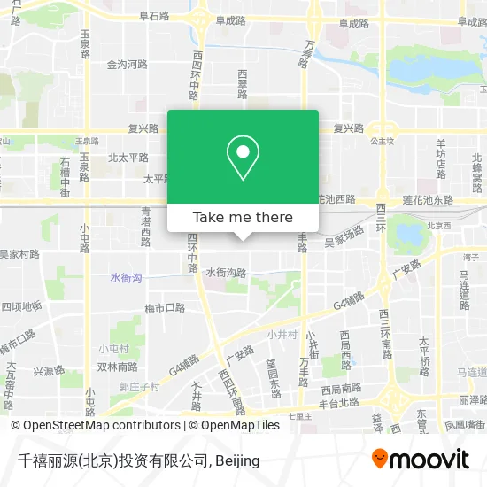 千禧丽源(北京)投资有限公司 map