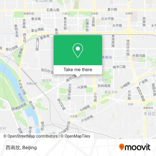 西南坟 map