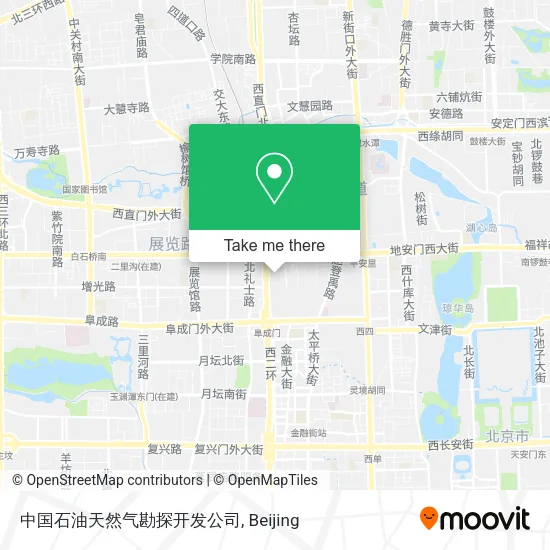 中国石油天然气勘探开发公司 map