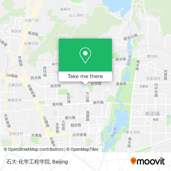 石大-化学工程学院 map