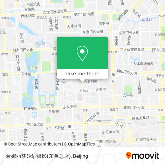 蒙娜丽莎婚纱摄影(东单总店) map