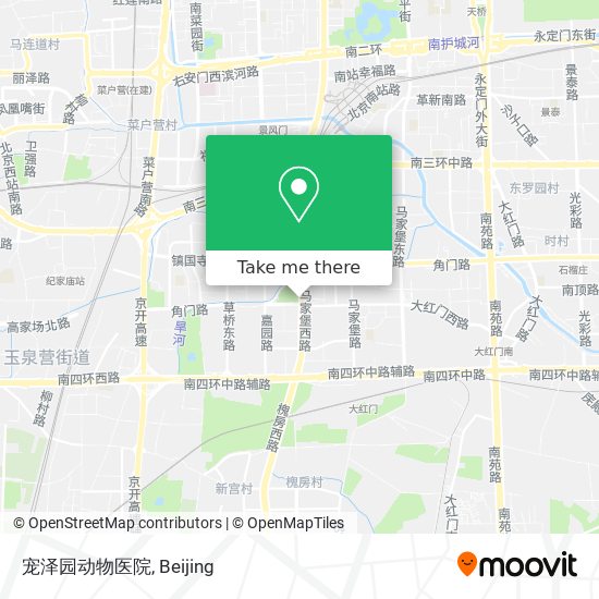宠泽园动物医院 map