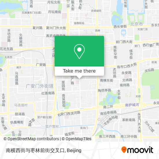 南横西街与枣林前街交叉口 map