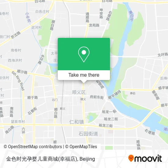 金色时光孕婴儿童商城(幸福店) map