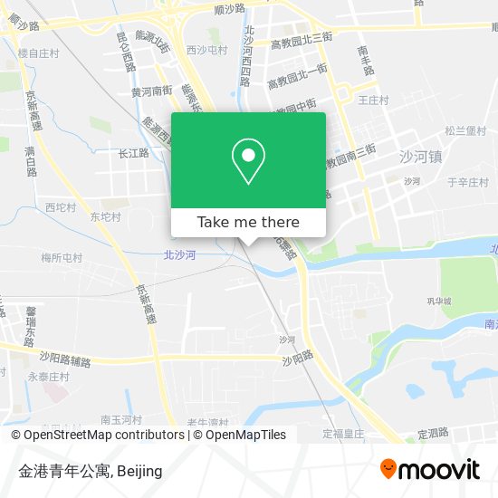 金港青年公寓 map