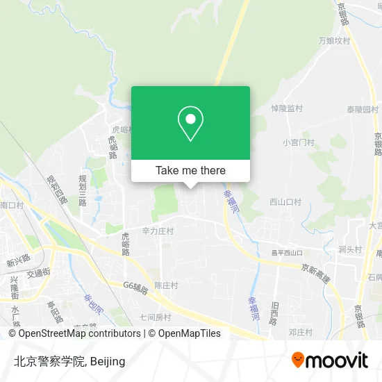 北京警察学院 map