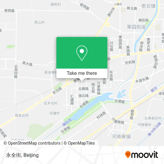 永全街 map