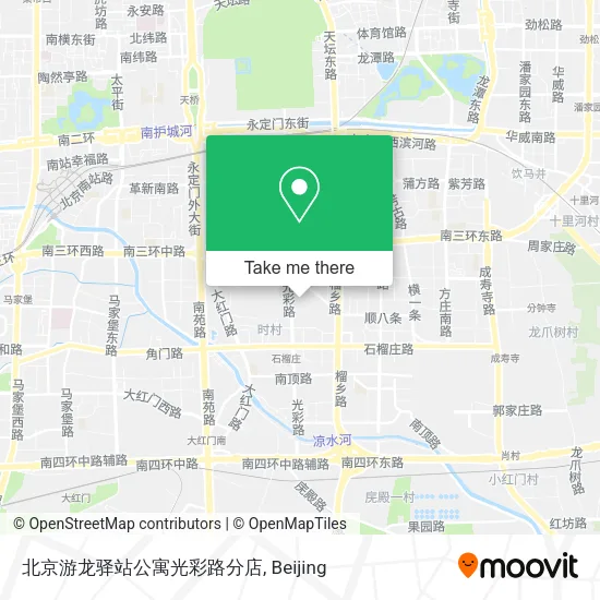 北京游龙驿站公寓光彩路分店 map