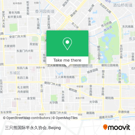 三只熊国际半永久协会 map