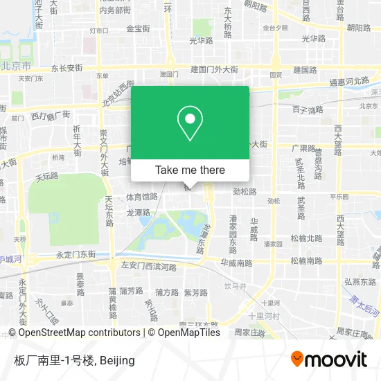 板厂南里-1号楼 map