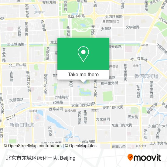 北京市东城区绿化一队 map