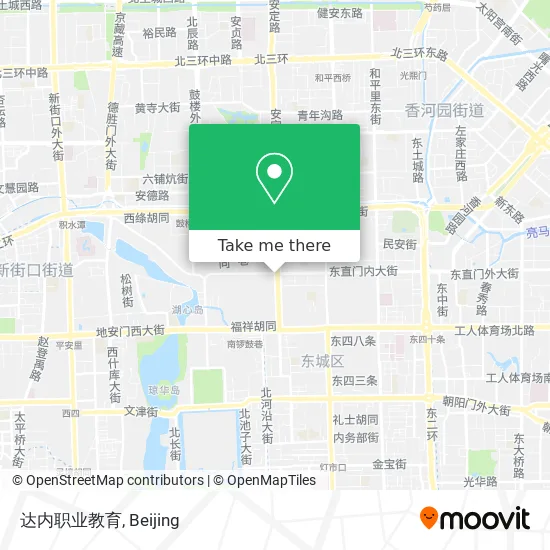 达内职业教育 map