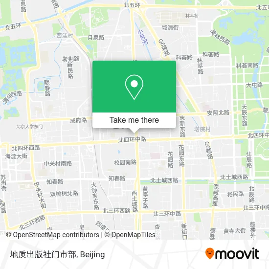 地质出版社门市部 map