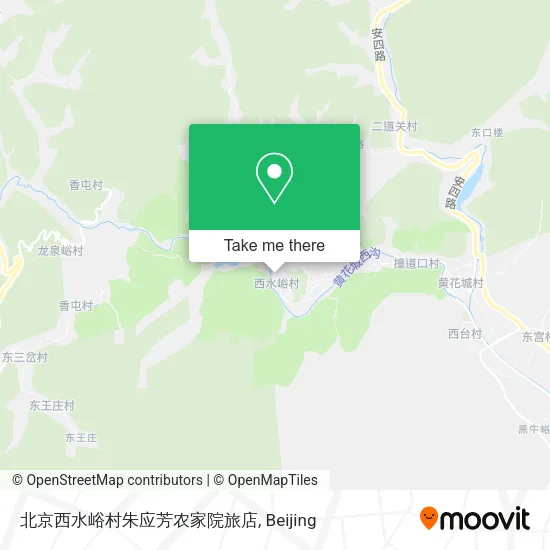 北京西水峪村朱应芳农家院旅店 map