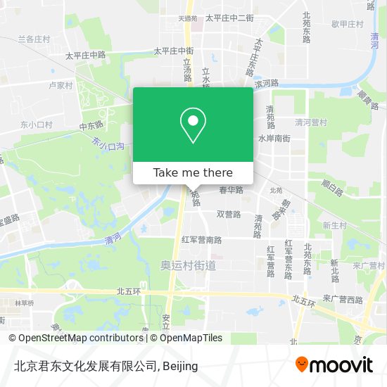 北京君东文化发展有限公司 map
