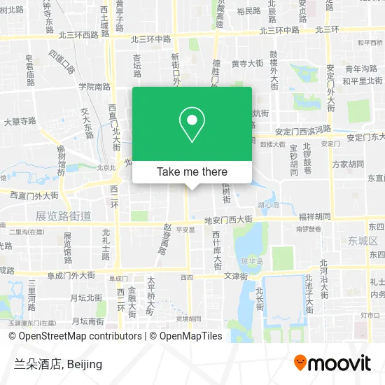 兰朵酒店 map