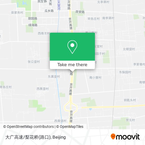 大广高速/梨花桥(路口) map