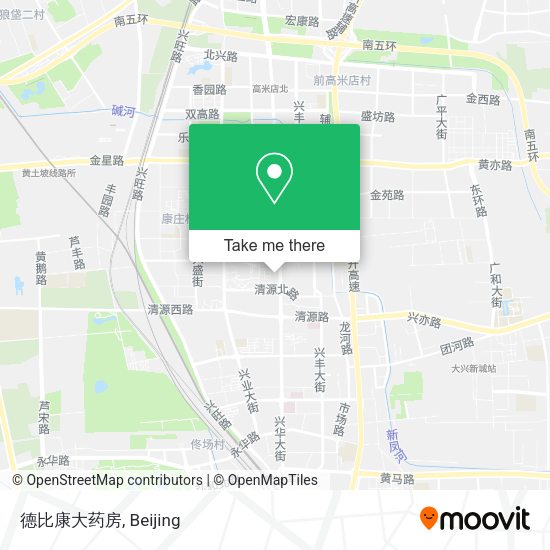 德比康大药房 map