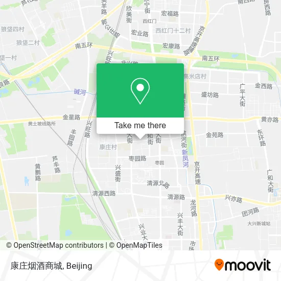 康庄烟酒商城 map