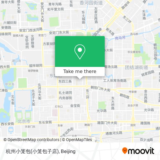 杭州小笼包(小笼包子店) map