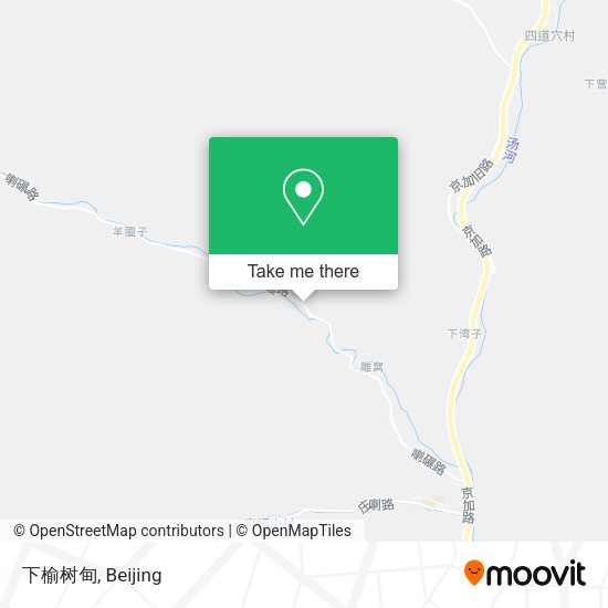 下榆树甸 map