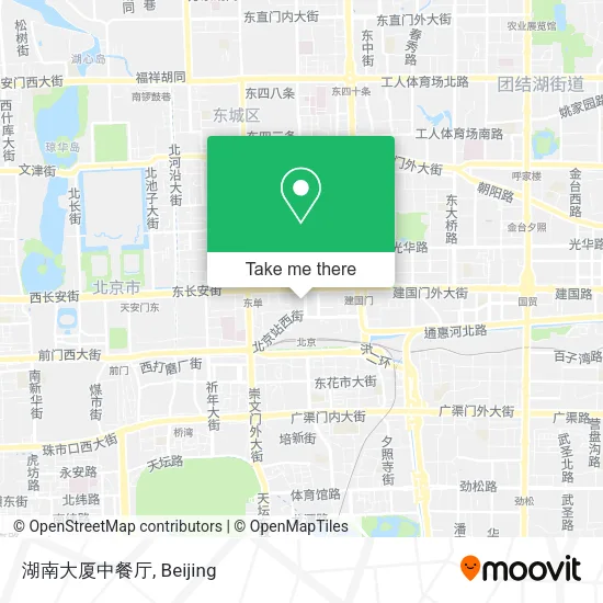 湖南大厦中餐厅 map
