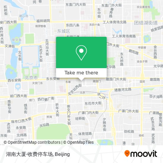 湖南大厦-收费停车场 map