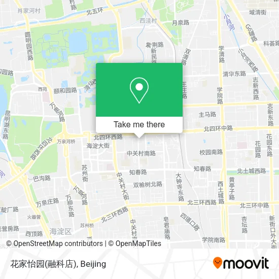 花家怡园(融科店) map