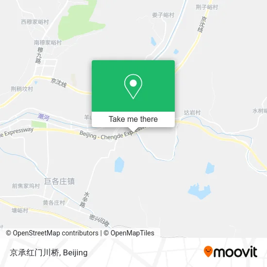 京承红门川桥 map